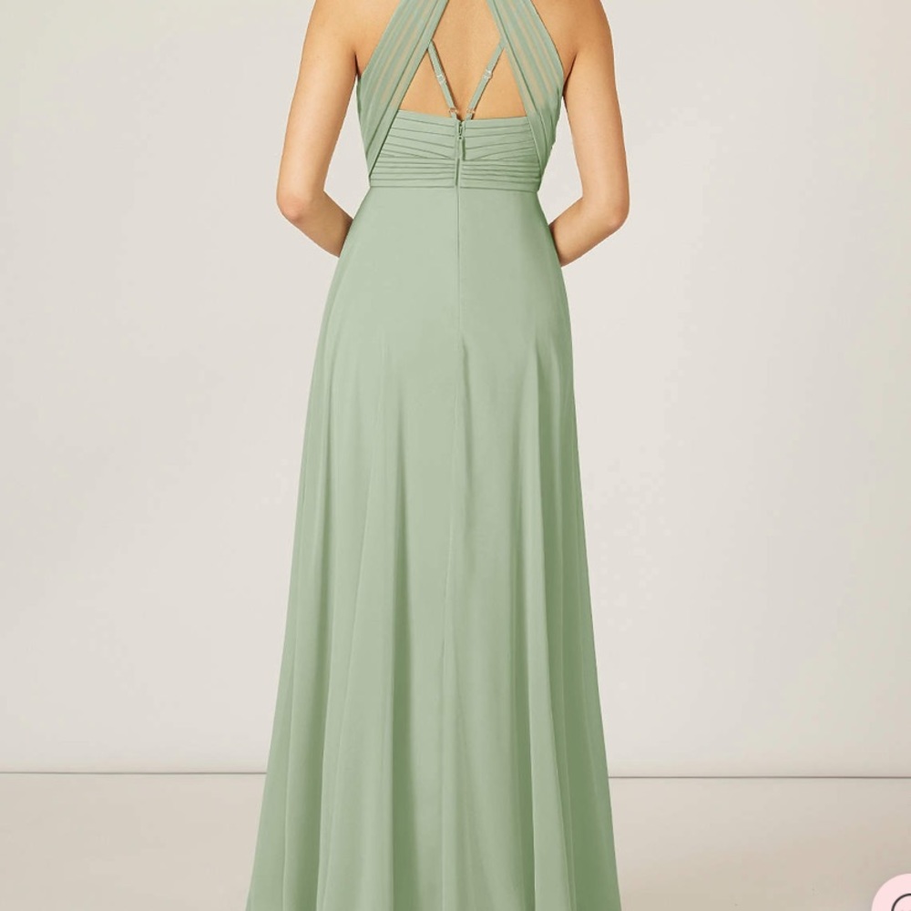 Azazie Aubrey A6 - Dusty Sage